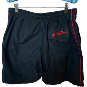 Vintage Big Dogs swim trunks shorts L lined bathing suit EUC